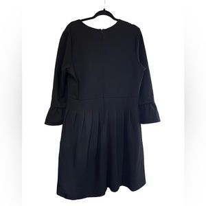 Pink Tartan 3/4 sleeve pleated dress with zipper size 14